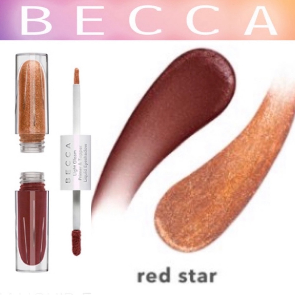 New Becca  Cosmetics Light Gleam Primer & Topper Liquid Eyeshadow - Picture 15 of 16